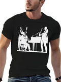 Jazz Band T-Shirt - Classic Music Tee