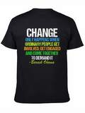 Barack Obama Change Quote T-Shirt