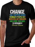 Barack Obama Change Quote T-Shirt