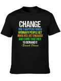 Barack Obama Change Quote T-Shirt