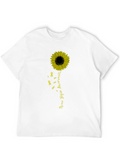 Spina Bifida Awareness Sunflower T-Shirt