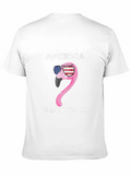 America Flamingo T-Shirt - Flock Yeah!