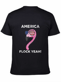 America Flamingo T-Shirt - Flock Yeah!