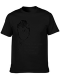 Buddha Happiness Quote Black T-Shirt