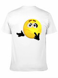 Thinking Emoji Graphic T-Shirt