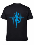 Yoga Heartbeat Graphic T-Shirt