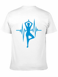 Yoga Heartbeat Graphic T-Shirt