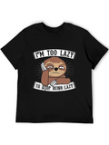 Im Too Lazy Sloth Graphic T-Shirt