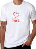 Hers Graphic T-Shirt - Valentines Day Gift