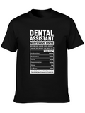 Dental Assistant Nutritional Facts T-Shirt