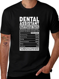 Dental Assistant Nutritional Facts T-Shirt