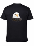 Bald Eagle Graphic Black T-Shirt