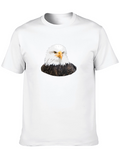Bald Eagle Graphic Black T-Shirt