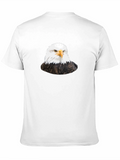 Bald Eagle Graphic Black T-Shirt