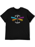 Not Quiet Plotting Dragonfly Graphic Tee