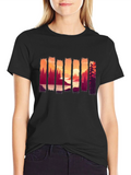 Nature Scenery Graphic T-Shirt