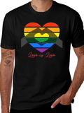 Love is Love Rainbow Heart T-Shirt