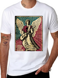 Angel Guitarist Graphic Tee