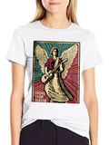 Angel Guitarist Graphic Tee