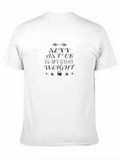 Sexy Weight Goal Graphic Tee - Black