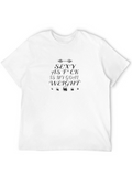 Sexy Weight Goal Graphic Tee - Black