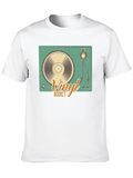 Vinyl Addict Graphic Tee - Retro Music Lover Shirt