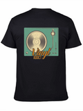 Vinyl Addict Graphic Tee - Retro Music Lover Shirt
