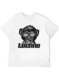 Techno Monkey Graphic T-Shirt - Cool Clubwear