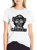 Techno Monkey Graphic T-Shirt - Cool Clubwear