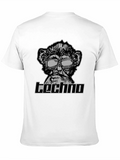 Techno Monkey Graphic T-Shirt - Cool Clubwear