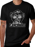 Techno Monkey Graphic T-Shirt - Cool Clubwear
