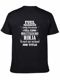 Fuel Manager Ninja Graphic T-Shirt