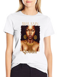 Melanin Queen Black T-Shirt