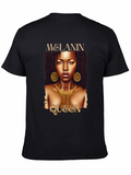 Melanin Queen Black T-Shirt