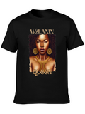 Melanin Queen Black T-Shirt