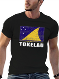 Tokelau Flag Graphic T-Shirt