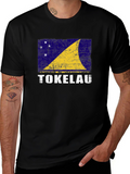 Tokelau Flag Graphic T-Shirt