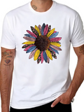 Sunflower Graphic Tee - Trendy Casual Style