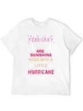 February Girls Sunshine & Hurricane Black T-Shirt