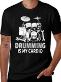 Drumming is My Cardio T-Shirt