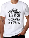 Grandkids Garden Black T-Shirt
