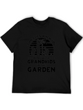 Grandkids Garden Black T-Shirt