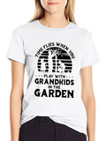 Grandkids Garden Black T-Shirt