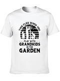 Grandkids Garden Black T-Shirt