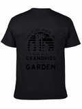 Grandkids Garden Black T-Shirt