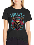 Pirate Skull Graphic Tee