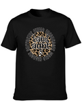 Band Aunt Leopard Graphic Tee
