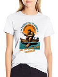 Fishing Therapy T-Shirt: Bigfoot Design