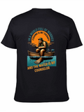 Fishing Therapy T-Shirt: Bigfoot Design