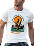 Fishing Therapy T-Shirt: Bigfoot Design